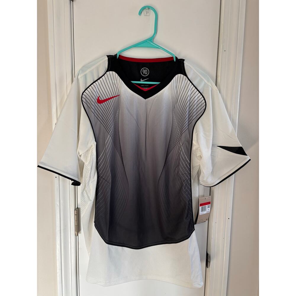 Nike Total 90 Men's Dri-FIT Short-Sleeve Soccer Jersey White - HV1178-133